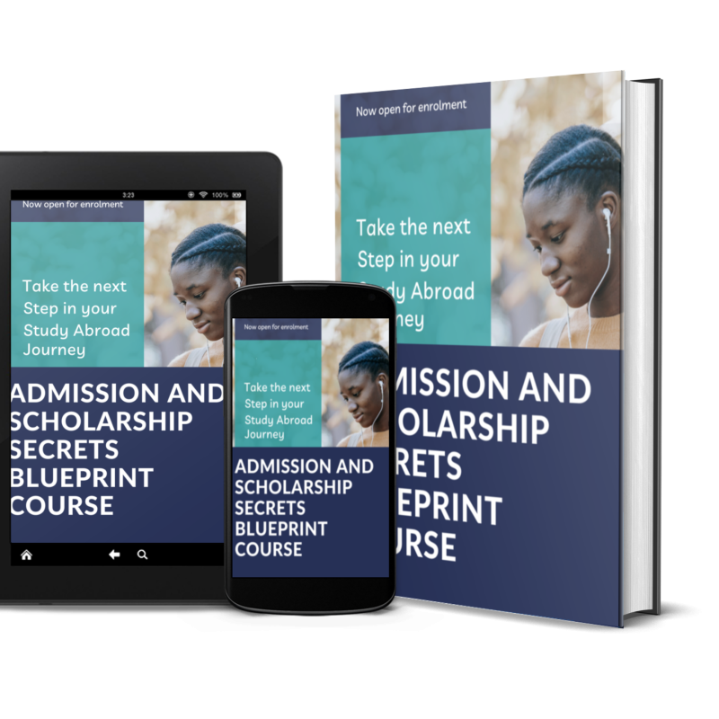 admission and scholarship blueprint course