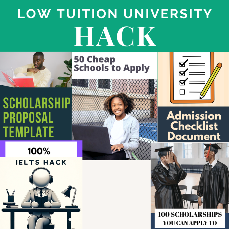 LOW tuition university hack